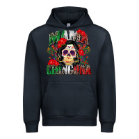 Navy mama chingona Urban Hoodie - Zillion Design Studio