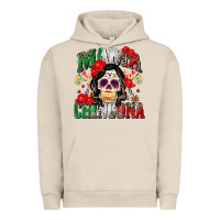 Pigment French Oak mama chingona Urban Hoodie - Zillion Design Studio