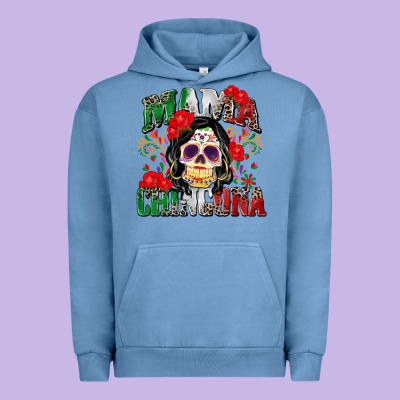 Mama Chingona Urban Hoodie Designed By Zillion Design Studio