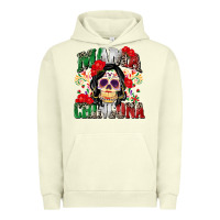 Pigment Pistachio mama chingona Urban Hoodie - Zillion Design Studio