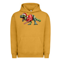 Pigment Peanut Butter t rex christmas Urban Hoodie - RanaPortraitStore