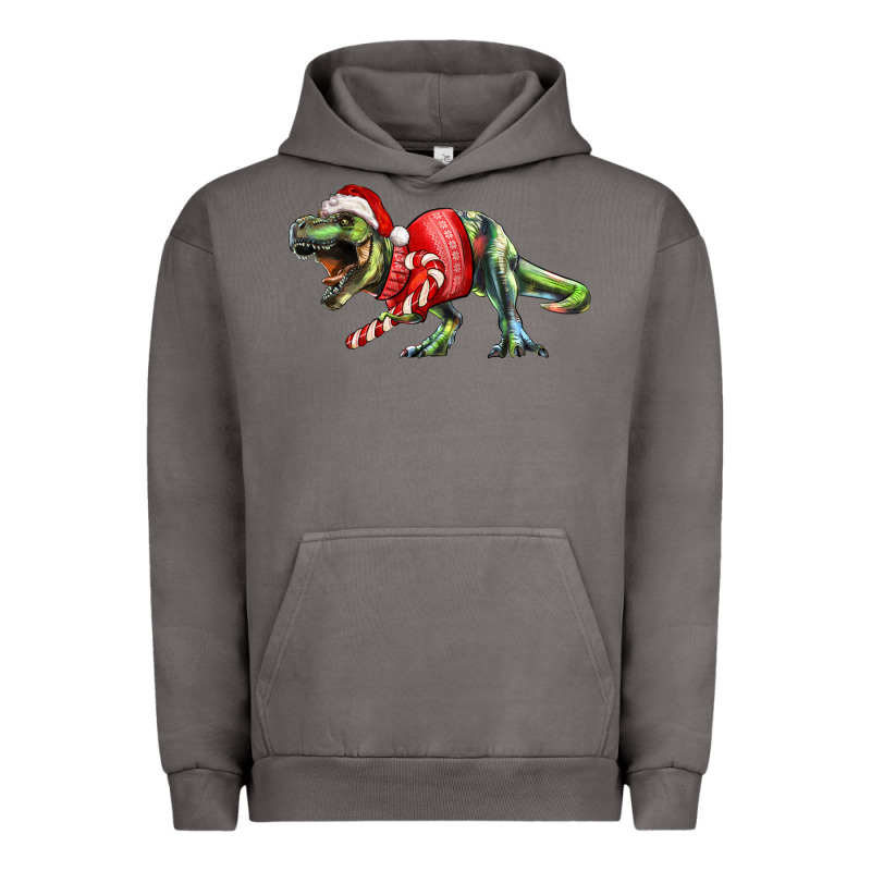 T Rex Christmas Urban Hoodie by RanaPortraitStore | Teevron
