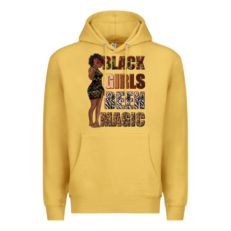 Black Girls Been Magic Premium Hoodie by texasbilliewilder | Teevron