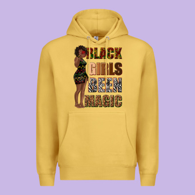 Black Girls Been Magic Premium Hoodie Designed By Texasbilliewilder