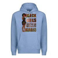 Colony Blue black girls been magic Premium Hoodie - texasbilliewilder
