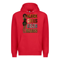 Red black girls been magic Premium Hoodie - texasbilliewilder