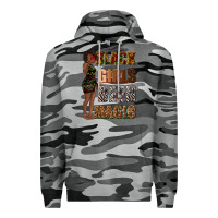 Slate Camo black girls been magic Premium Hoodie - texasbilliewilder