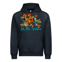 Navy t rex tis the season Urban Hoodie - RanaPortraitStore