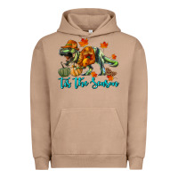 Pigment Burro t rex tis the season Urban Hoodie - RanaPortraitStore