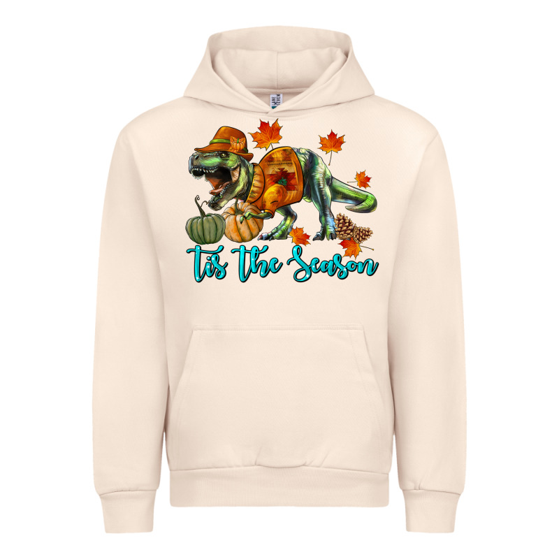 T Rex Tis The Season Urban Hoodie by RanaPortraitStore | Teevron