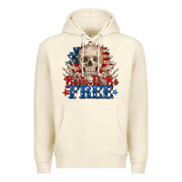 Sandshell born to be free skeleton Premium Hoodie - Zillion Design Studio