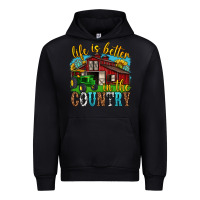 Black life is better in the country western Urban Hoodie - texasbilliewilder