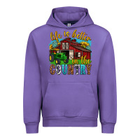 Tulip life is better in the country western Urban Hoodie - texasbilliewilder