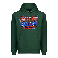 Sports Green boom boom mama Premium Hoodie - Zillion Design Studio