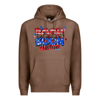 Chestnut boom boom mama Premium Hoodie - Zillion Design Studio