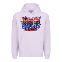 Lilac boom boom mama Premium Hoodie - Zillion Design Studio