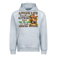 Heather Grey living life somewhere between jesus take the wheel Urban Hoodie - texasbilliewilder