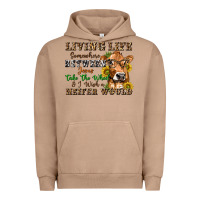 Pigment Burro living life somewhere between jesus take the wheel Urban Hoodie - texasbilliewilder