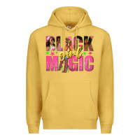Black Girl Magic With Afro Black Women Premium Hoodie | Teevron