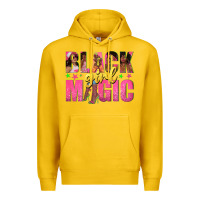 Lemon black girl magic with afro black women Premium Hoodie - texasbilliewilder