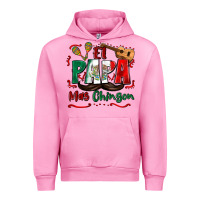 Fuchsia Pink el papa mas chingon Urban Hoodie - Zillion Design Studio