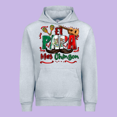 El Papa Mas Chingon Urban Hoodie Designed By Zillion Design Studio