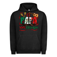 Pigment Black el papa mas chingon Urban Hoodie - Zillion Design Studio