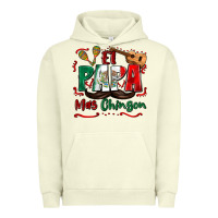 Pigment Pistachio el papa mas chingon Urban Hoodie - Zillion Design Studio