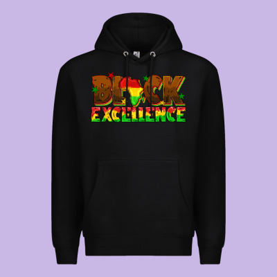Black Excellence Juneteenth Premium Hoodie Designed By Texasbilliewilder
