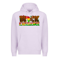 Lilac black excellence juneteenth Premium Hoodie - texasbilliewilder