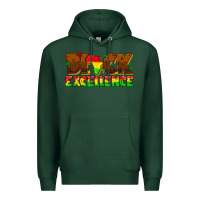 Sports Green black excellence juneteenth Premium Hoodie - texasbilliewilder
