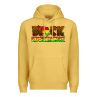 Antique Gold black excellence juneteenth Premium Hoodie - texasbilliewilder