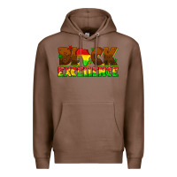 Chestnut black excellence juneteenth Premium Hoodie - texasbilliewilder