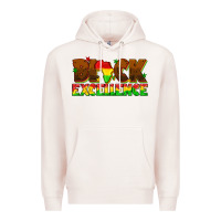 Pale Pink black excellence juneteenth Premium Hoodie - texasbilliewilder