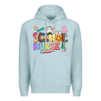 Blue Mist school nurse Premium Hoodie - AdoDesignShop