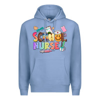 Colony Blue school nurse Premium Hoodie - AdoDesignShop