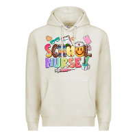 Oatmeal Heather school nurse Premium Hoodie - AdoDesignShop