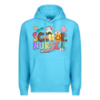 Ocean Blue school nurse Premium Hoodie - AdoDesignShop