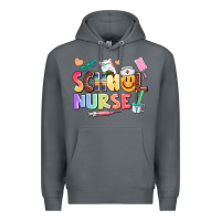 Rock school nurse Premium Hoodie - AdoDesignShop