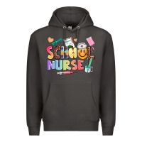 Smoke school nurse Premium Hoodie - AdoDesignShop