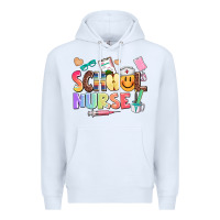 White school nurse Premium Hoodie - AdoDesignShop