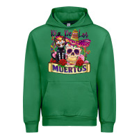 Emerald dia de los muertos Urban Hoodie - Zillion Design Studio