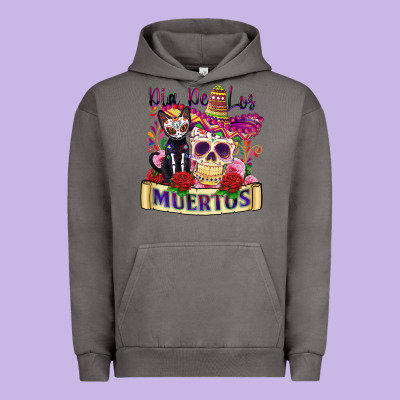 Dia De Los Muertos Urban Hoodie Designed By Zillion Design Studio
