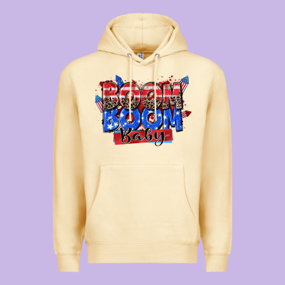 Boom Boom Baby Premium Hoodie Designed By Zillion Design Studio