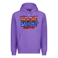 Purple boom boom baby Premium Hoodie - Zillion Design Studio