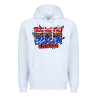 White boom boom baby Premium Hoodie - Zillion Design Studio