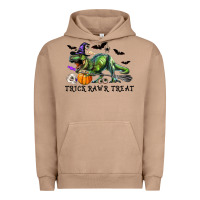 Pigment Burro T-Rex Trick Rawr Treat Urban Hoodie - RanaPortraitStore