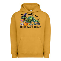 Pigment Peanut Butter T-Rex Trick Rawr Treat Urban Hoodie - RanaPortraitStore