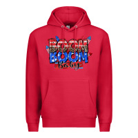 Cardinal boom boom baby Premium Hoodie - Zillion Design Studio
