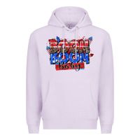 Lilac boom boom baby Premium Hoodie - Zillion Design Studio